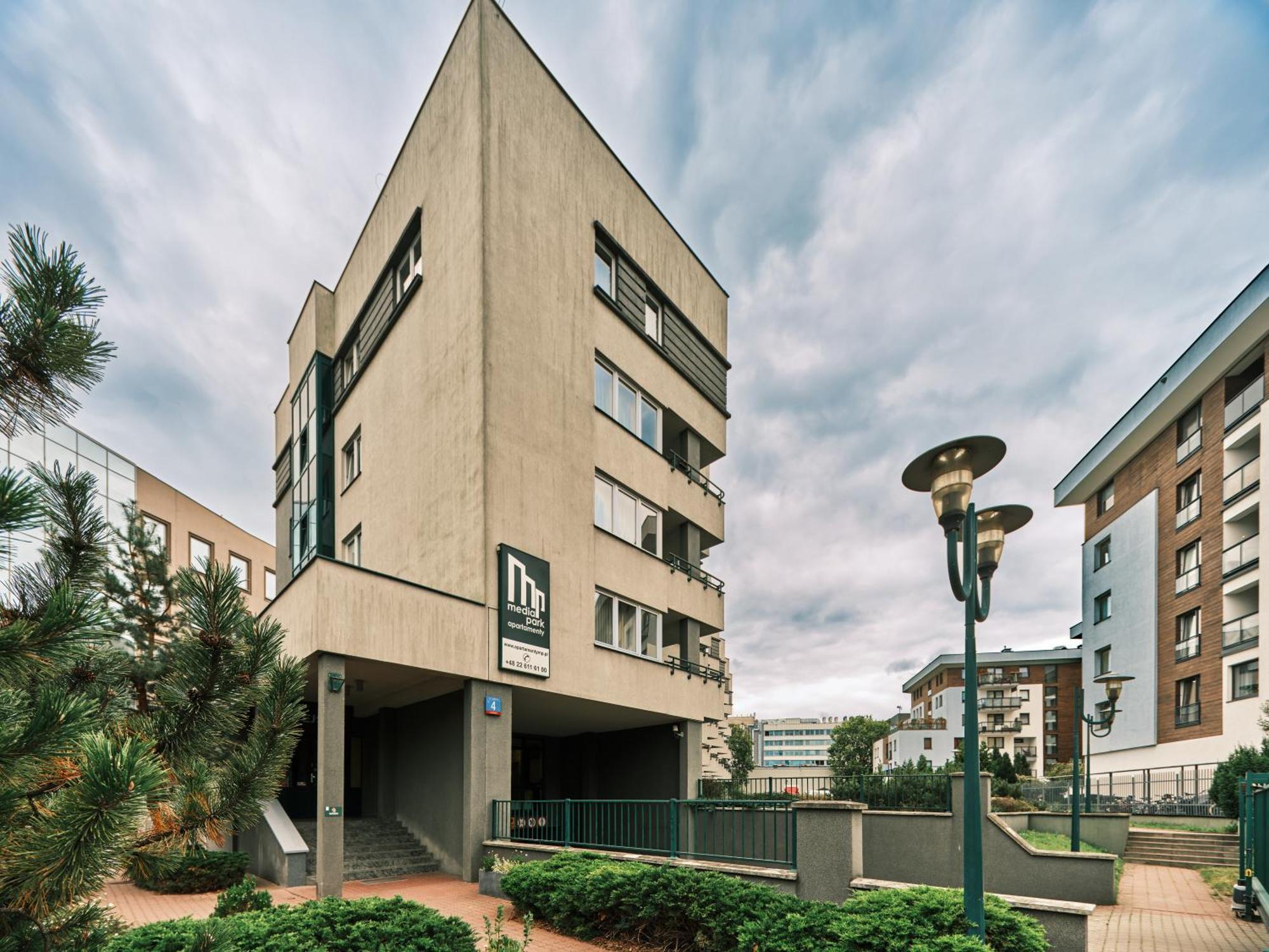 Apartamenty Media Park Varsavia Esterno foto