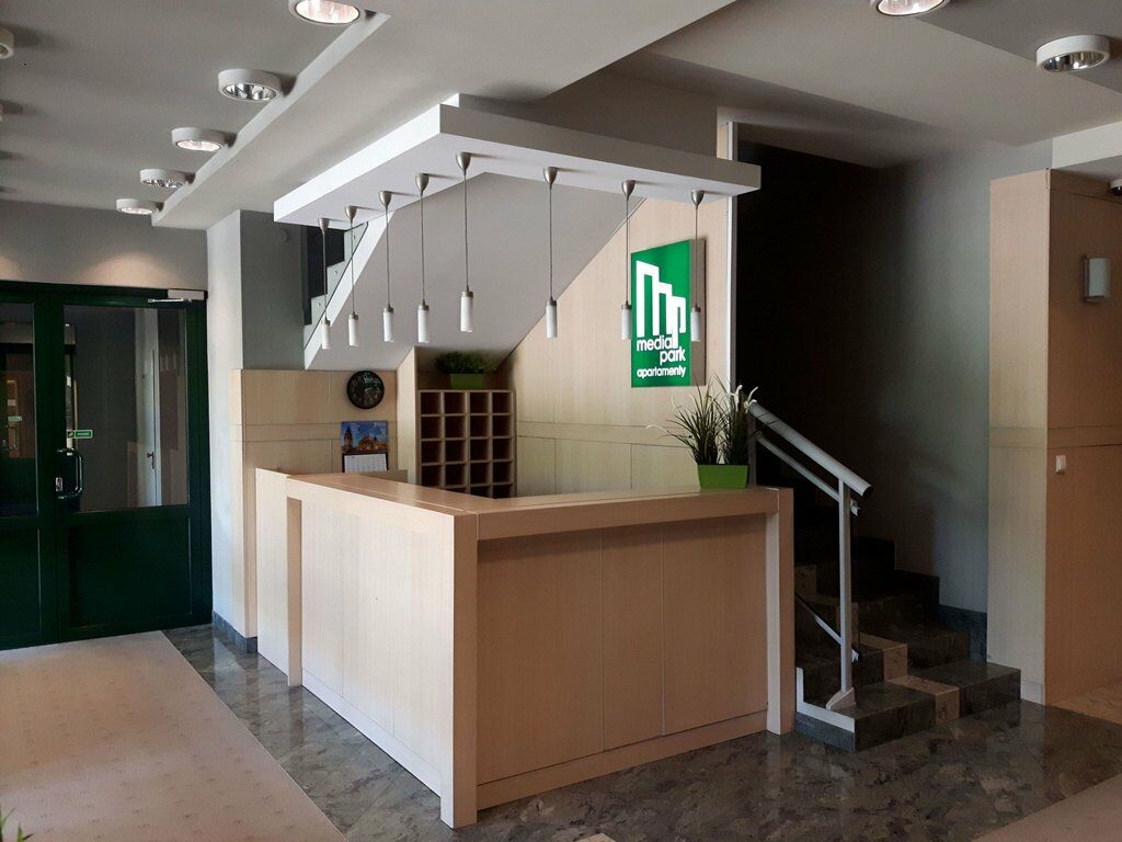 Apartamenty Media Park Varsavia Esterno foto